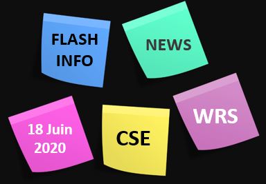 Info WRS : Compte Rendu du CSE du 25 Juin 2020
