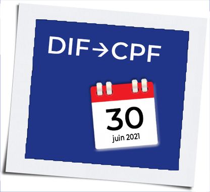 Inscription des heures de DIF sur le CPF