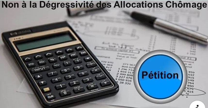 Pétition : Non à la dégressivité des allocations chômage